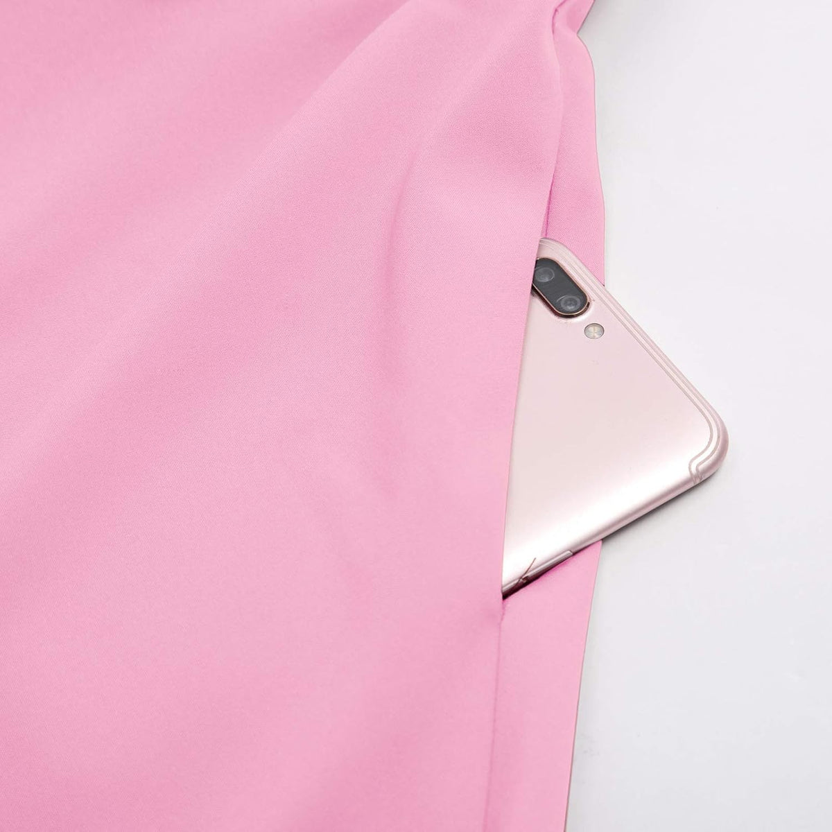 Women High Waisted a Line Skirt with Pockets