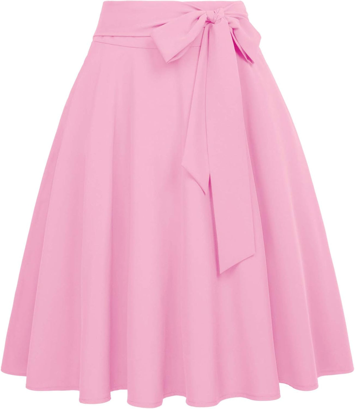 Women High Waisted a Line Skirt with Pockets